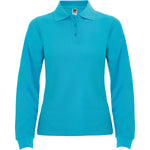 Polo femme manches longues