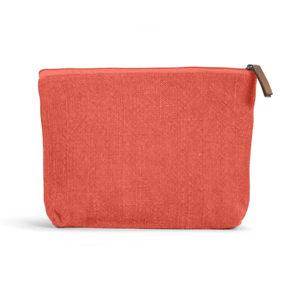 Trousse zip jute