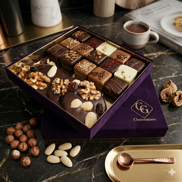 Écrin Prestige 220g – Assortiment de 19 chocolats artisanaux