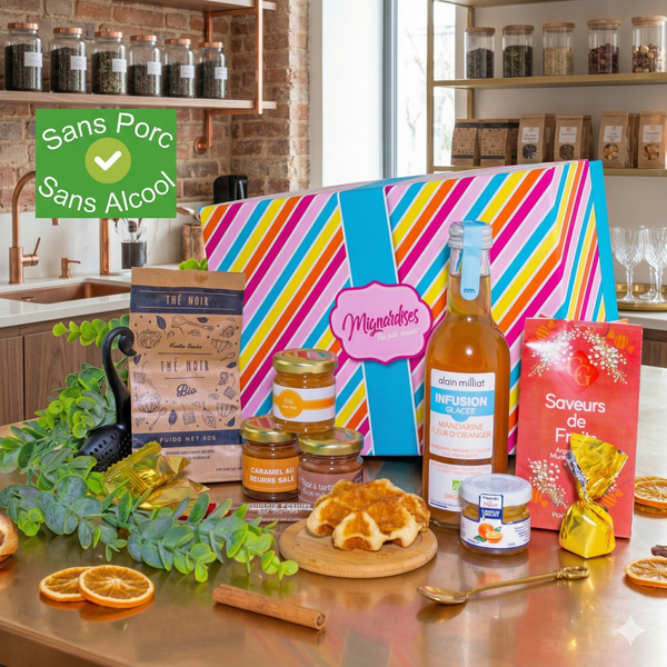 Panier Garni – Féerie Exotique – sans porc, sans alcool