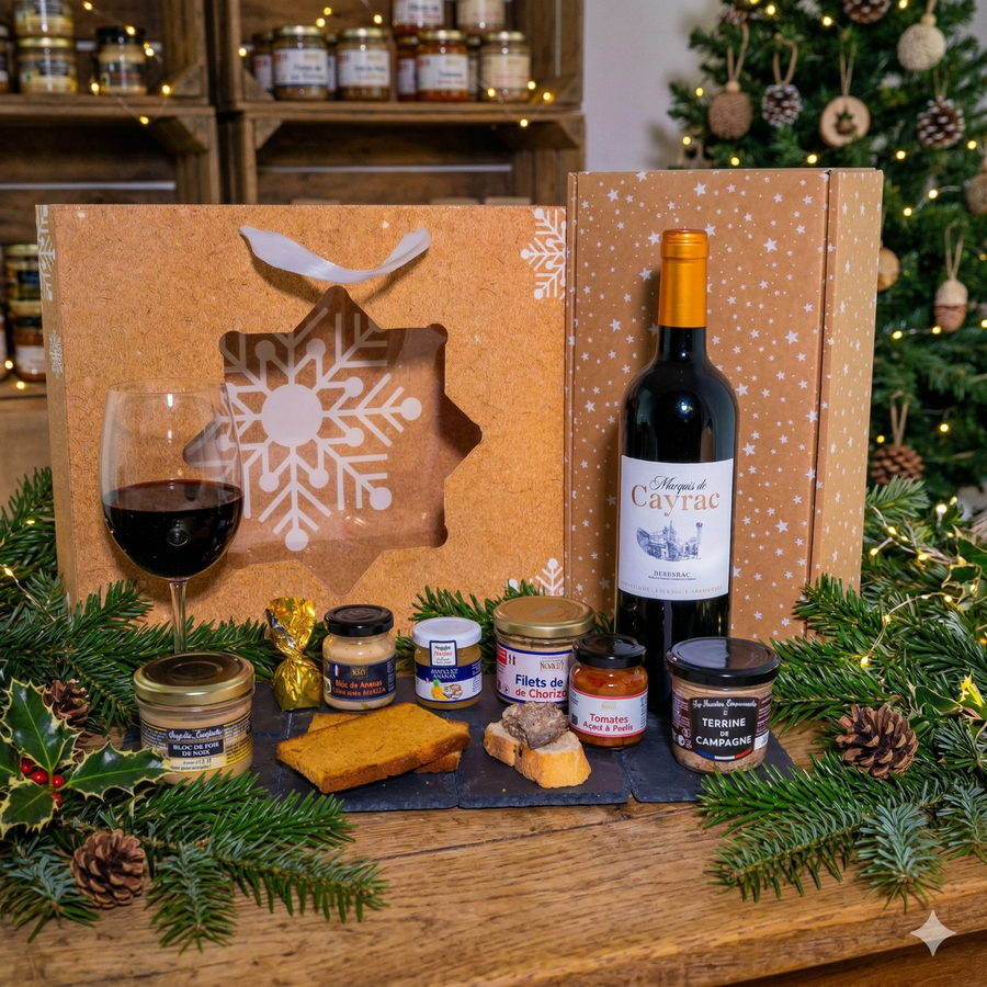Panier Garni – Coffret Flocon d’Hiver
