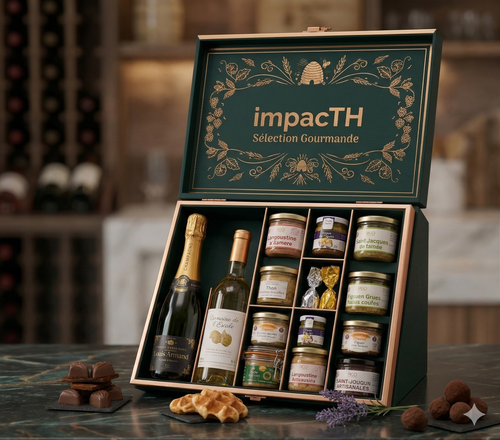 Coffret gourmand artisanal personnalisable