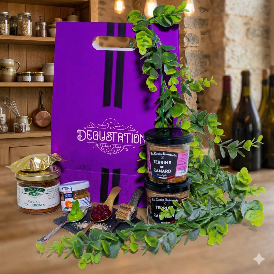 Panier Garni – Pause Savoureuse – assortiment gourmand