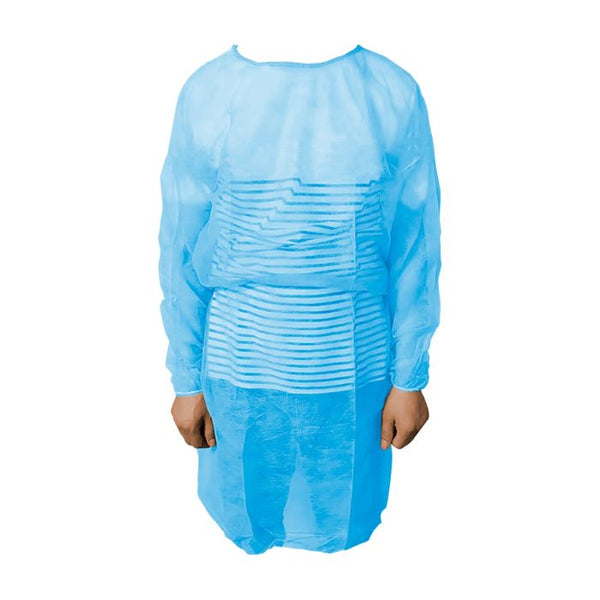 Blouse visiteurs manches longues PP 25g – Bleu