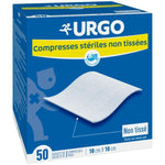 Compresses stériles non tissées 10x10 cm