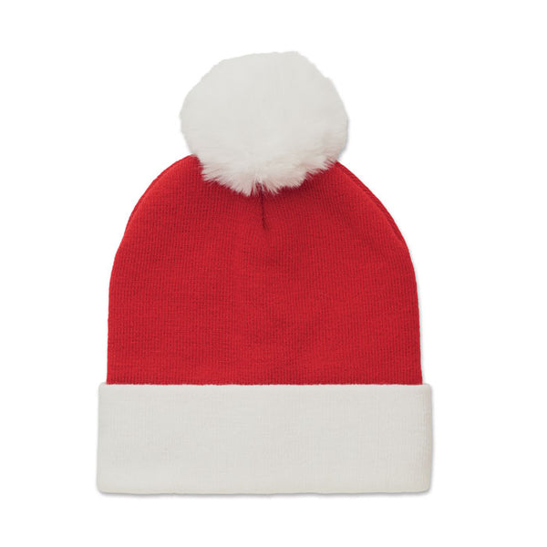 Bonnet de Noël tricoté