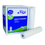 Draps d'examen lisse blanc pure ouate 70x35 cm – 135 FTS