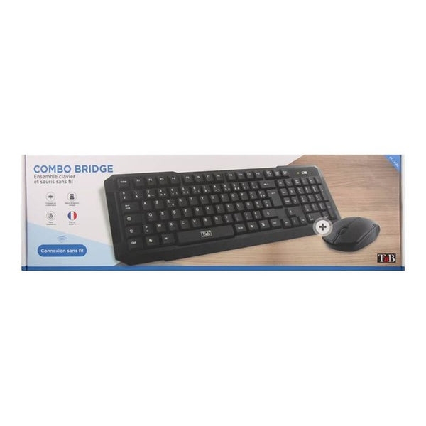 Ensemble clavier souris sans fil TNB