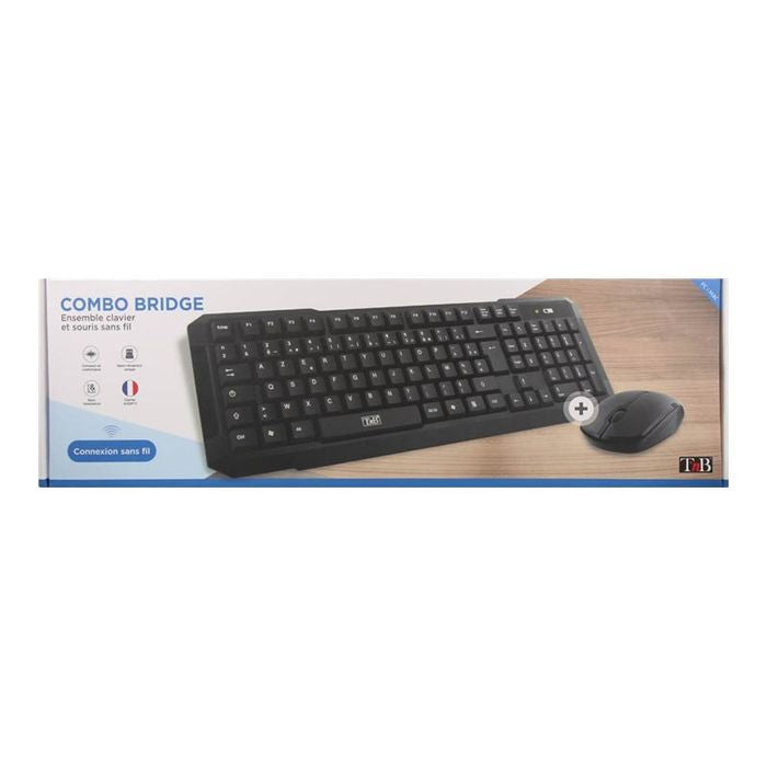 Ensemble clavier souris sans fil TNB