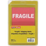 Étiquettes d'expédition Fragile