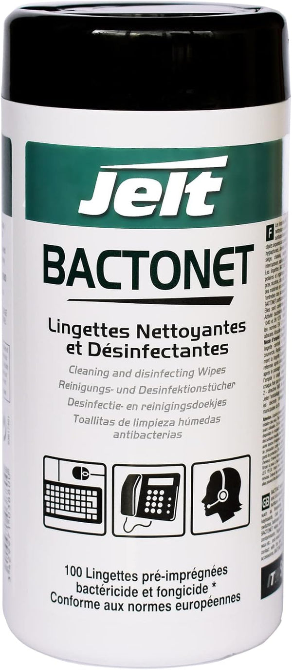 Lingettes nettoyantes Bactonet JELT