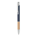 Stylo en aluminium encre bleue