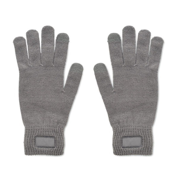 Gants tricotés en RPET