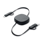 Câble de charge rétractable 60W