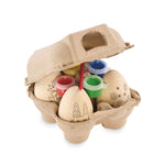 Set de peinture d'oeufs en bois