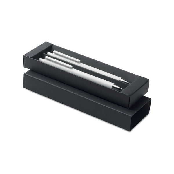 Set de stylos en alu. recyclé