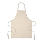 Tablier en coton recyclé