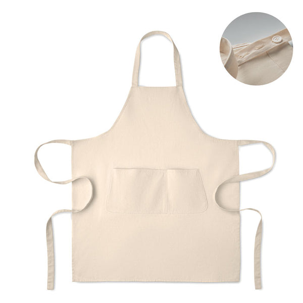 Tablier en coton bio 240 gr/m²