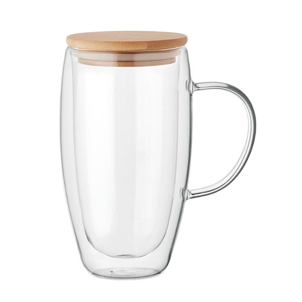 Mug en verre double paroi 450ml