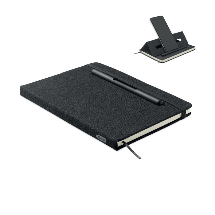 Cahier A5 support de téléphone