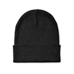 Bonnet tricoté avec revers