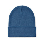 Bonnet tricoté avec revers