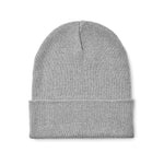 Bonnet tricoté avec revers