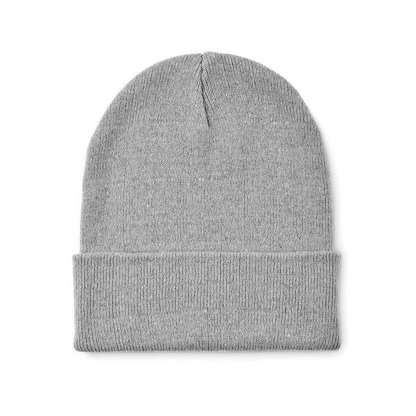 Bonnet tricoté avec revers