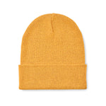 Bonnet tricoté avec revers