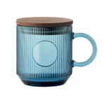 Mug en verre strié 300ml