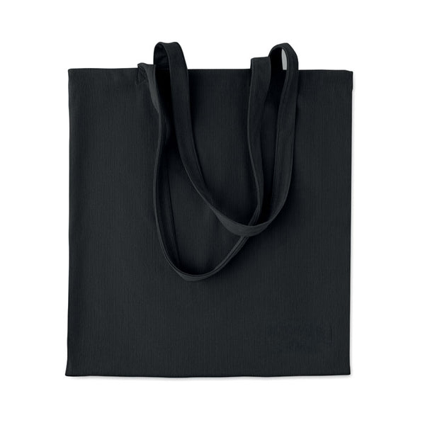 Sac shopping en velours côtelé