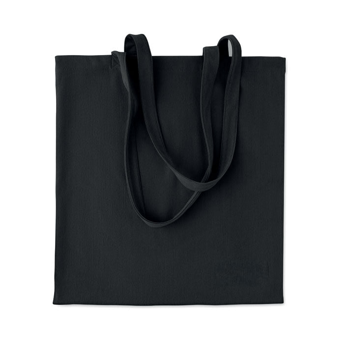 Sac shopping en velours côtelé