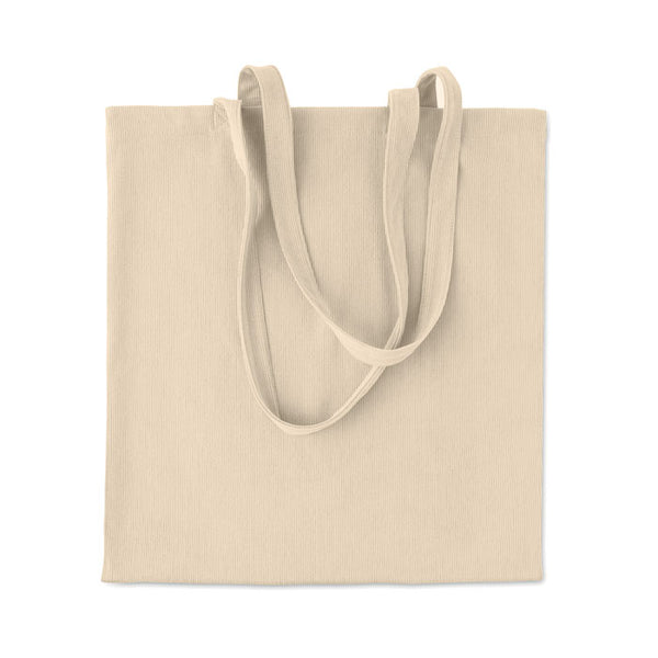 Sac shopping en velours côtelé