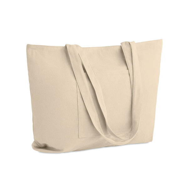 Grand sac shopping en velours