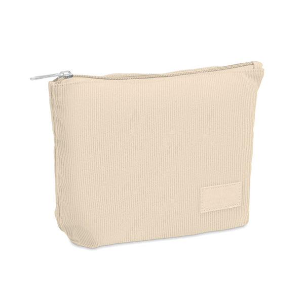 Trousse  en velours côtelé
