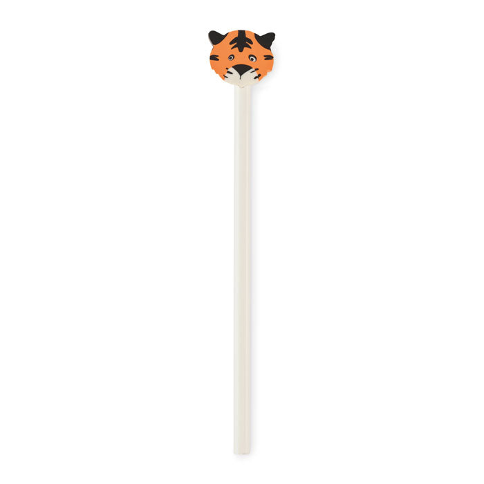 Crayon en bois en forme d'animal