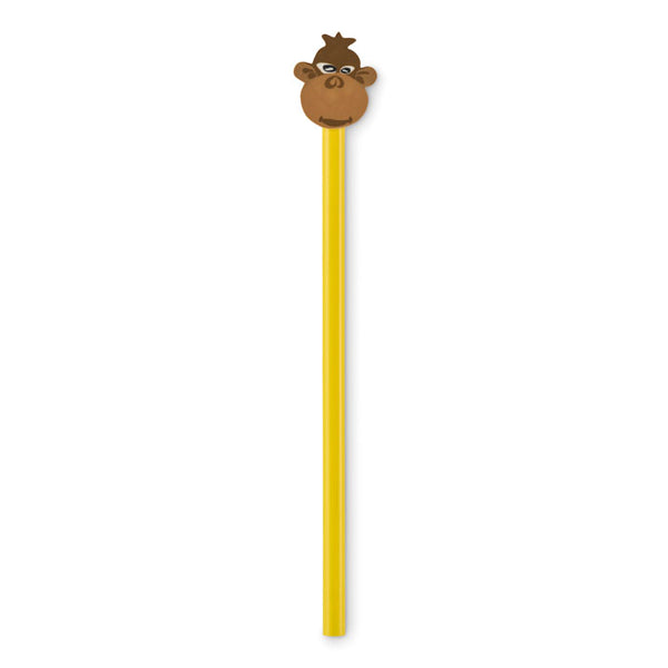 Crayon en bois en forme d'animal