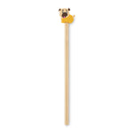 Crayon en bois en forme d'animal