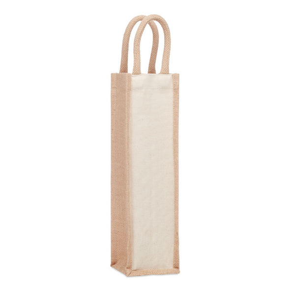 Sac en jute pour une bouteille
