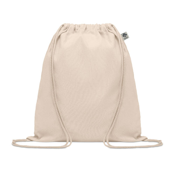 Sac à cordon en coton organique