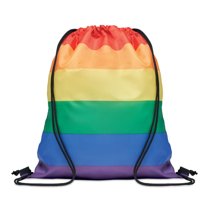 Sac à cordon arc-en-ciel  RPET