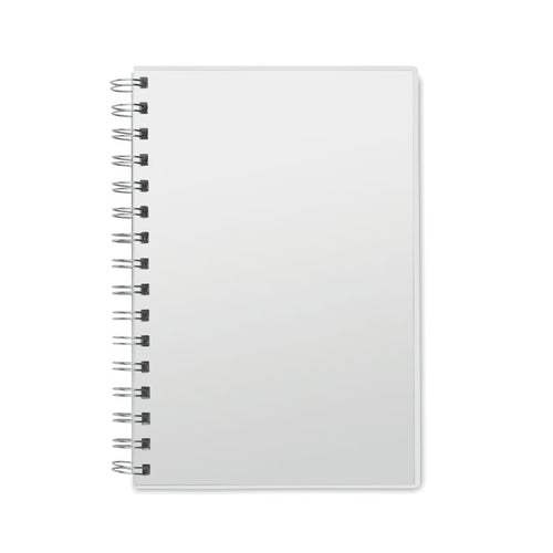 Carnet A5 à spirales en RPET