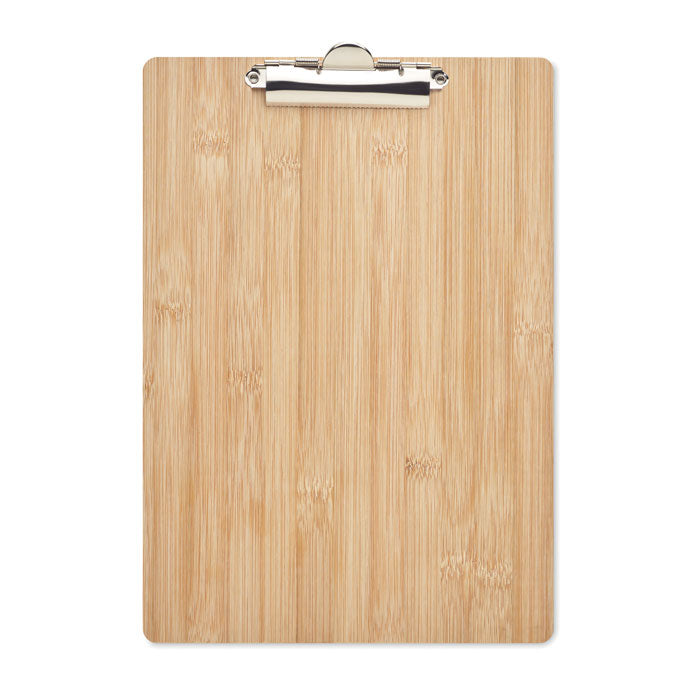 Porte-bloc en bambou A4