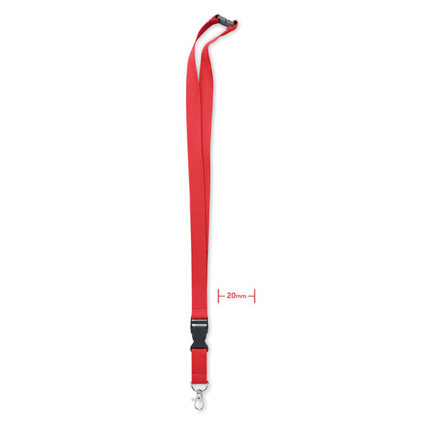 Lanyard coton 20mm