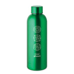 Bouteille en acier inox recyclé