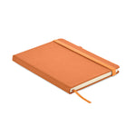 Carnet A5 ligné en PU recyclé
