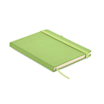 Carnet A5 ligné en PU recyclé