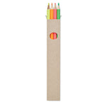 4 crayons surligneurs dans une