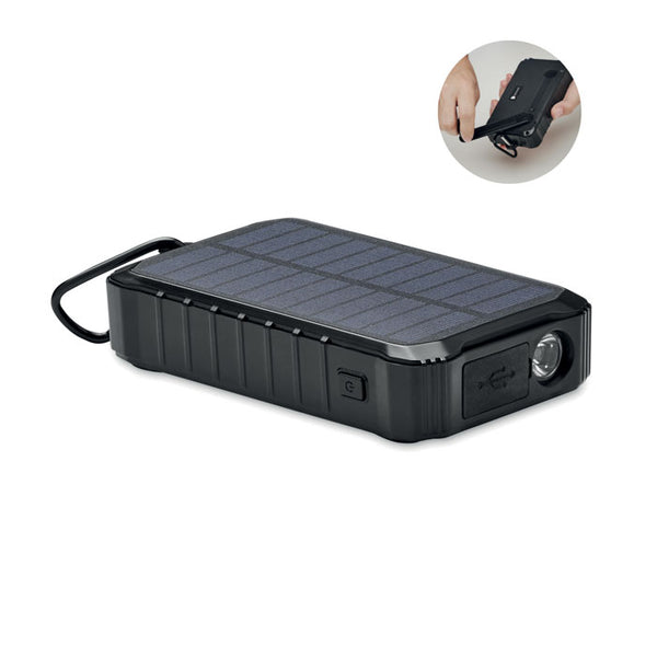 Powerbank solaire à dynamo 8000