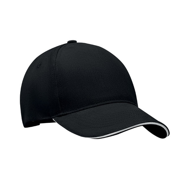 Casquette 5 panneaux 260 gr/m